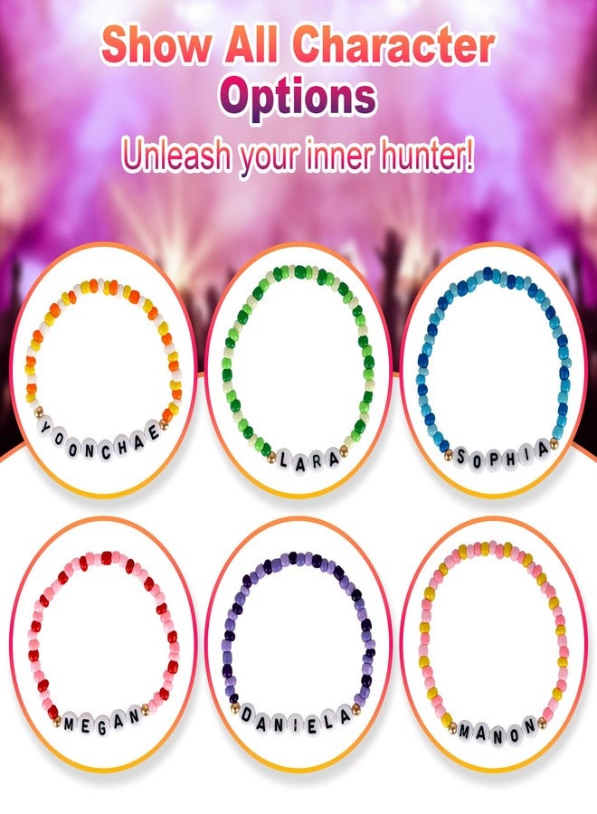 KINFERTE for Katseye Merch Bracelet for Fans - Friendship Jewelry Gift Set(6 Pack) | Birthday Gifts, Concert Accessories, Cosplay Merchandise for Katseye - Image 3